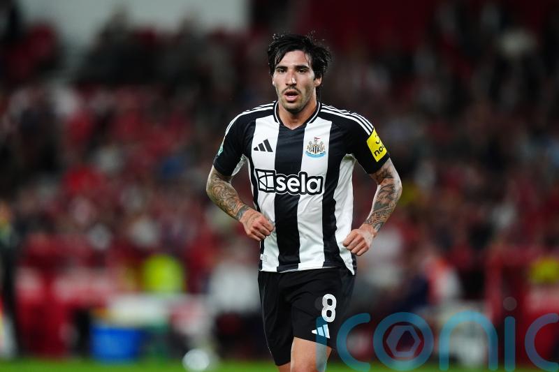 Eddie Howe praises Sandro Tonali’s ‘great return’ in shootout win at Forest