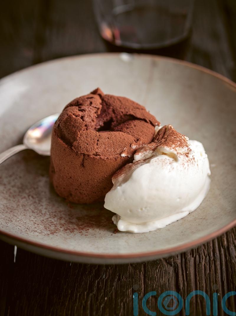 Matt Tebbutt’s chocolate pudding and mascarpone ice cream recipe