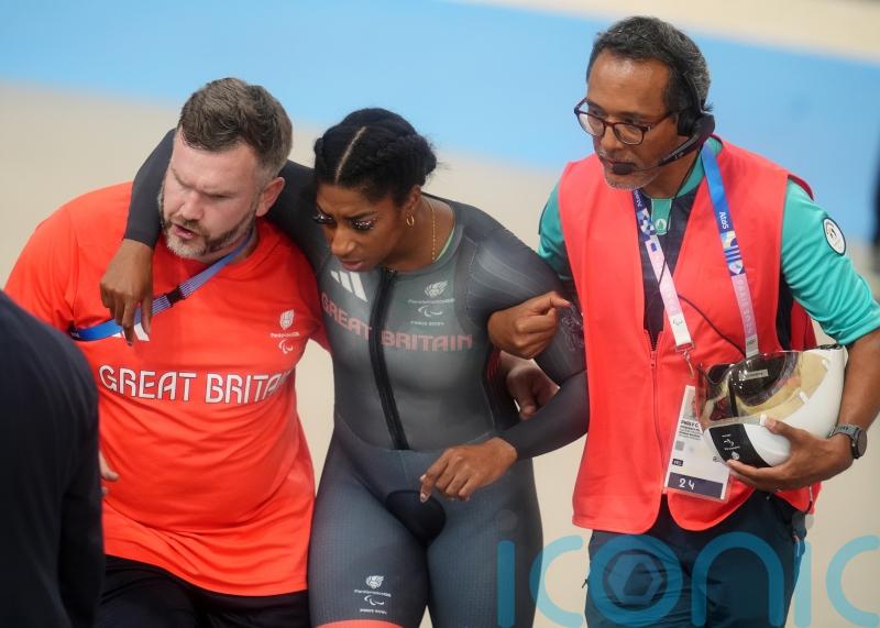 Kadeena Cox rues ‘really rubbish year’ after crashing out in Paris