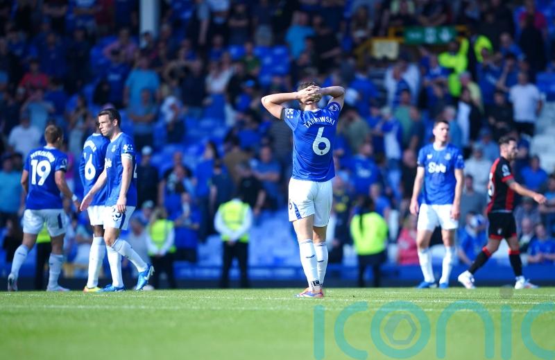 Everton’s dramatic collapse ‘the most frustrating’ defeat of Sean Dyche’s career