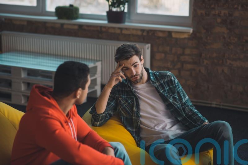 How to start a conversation with male friends about their mental health