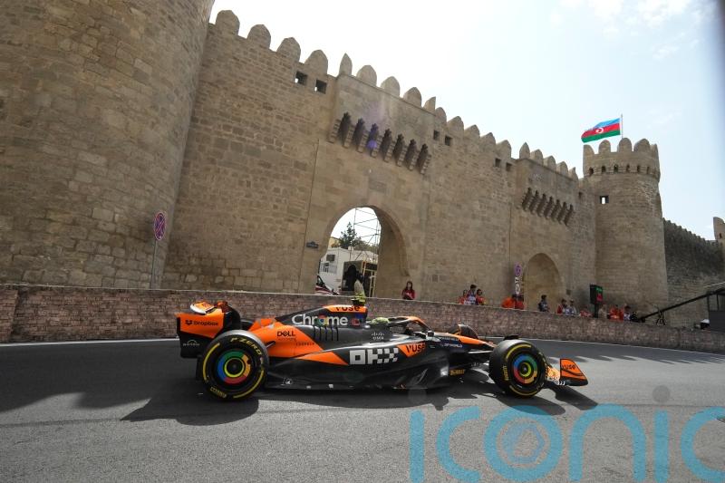 Title hopeful Lando Norris discovers some speed in Azerbaijan