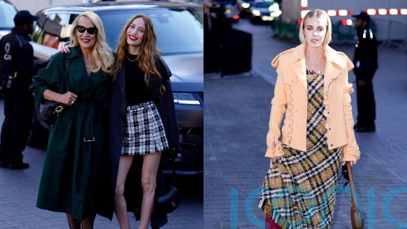Jerry Hall, Keely Hodgkinson and more: Stars from sport, music and fashion descend on Burberry