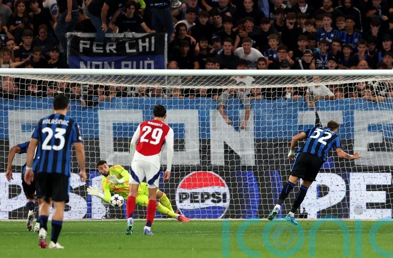 David Raya’s heroics help Arsenal claim Champions League point against Atalanta