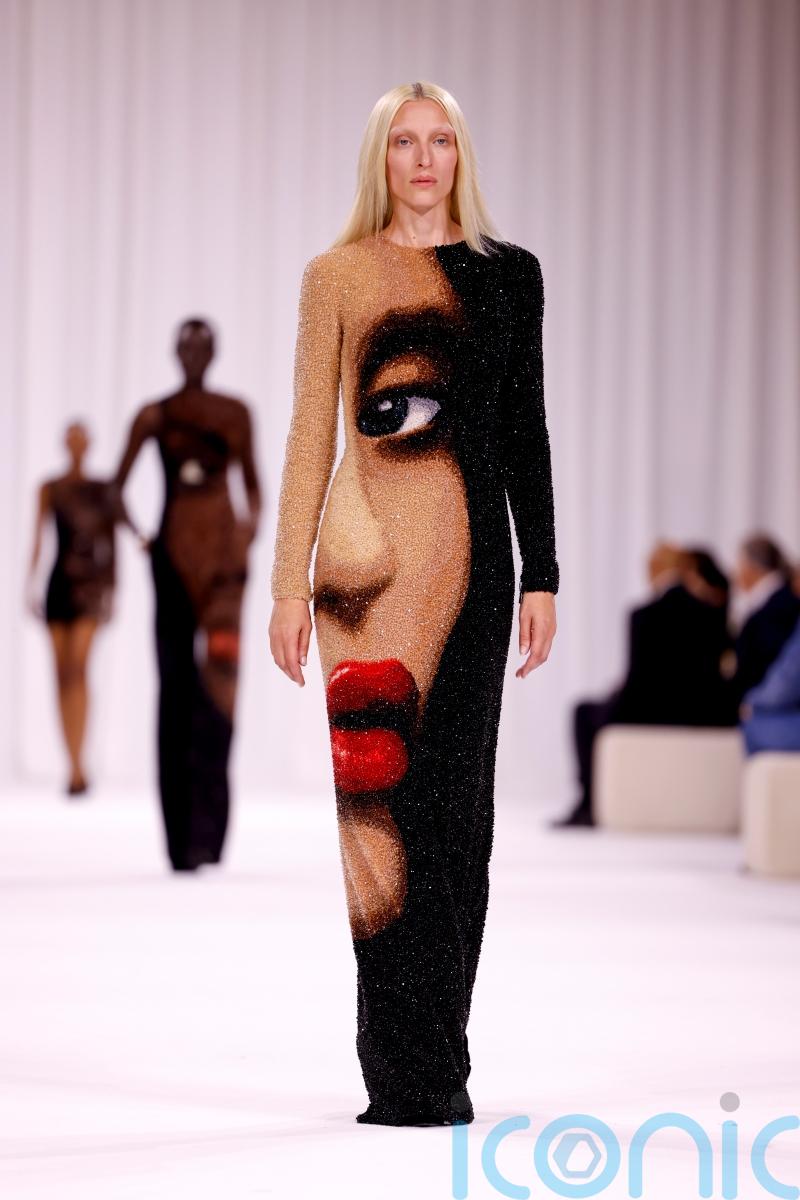 Balmain blends beauty and fashion in ‘power face’ show