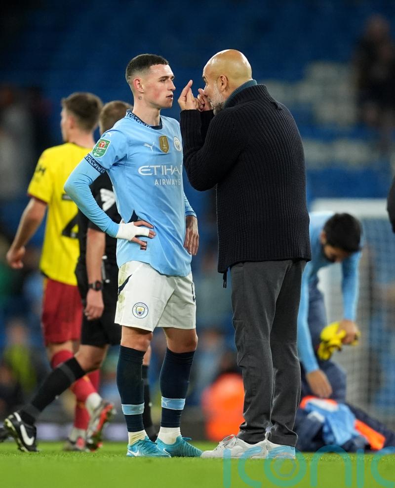 I know just how important Phil Foden is to Man City, says boss Pep Guardiola
