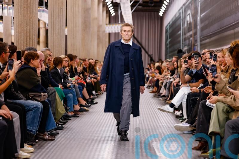 Willem Dafoe and Hilary Swank hit the Miu Miu runway, proving the brand has grown up