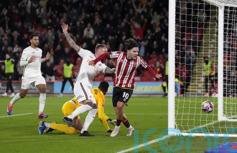 Josh Tymon’s own goal sees Sheffield United move up to third in Championship