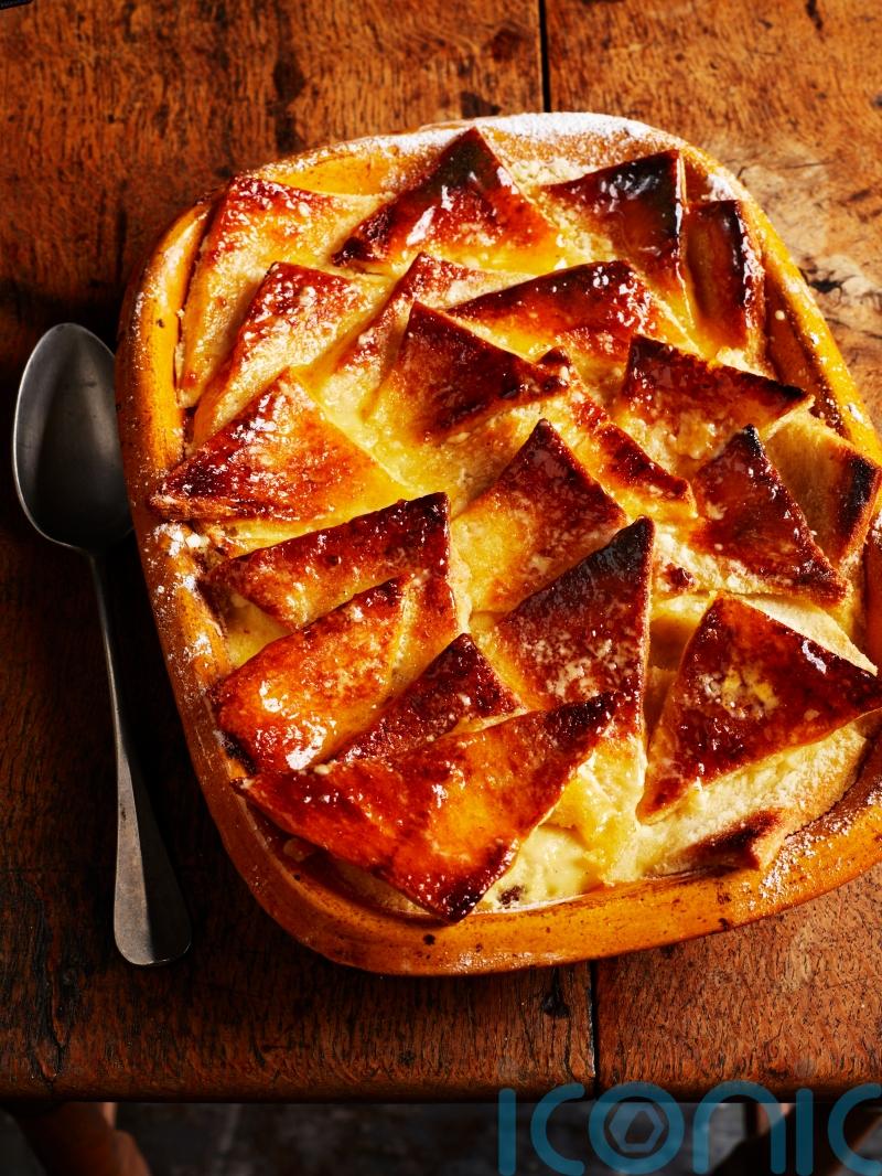Rick Stein’s caramelised bread and butter pudding recipe