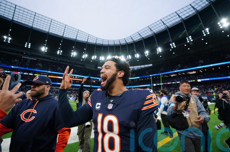 Caleb Williams throws four touchdowns as Chicago sweep aside Jags in London