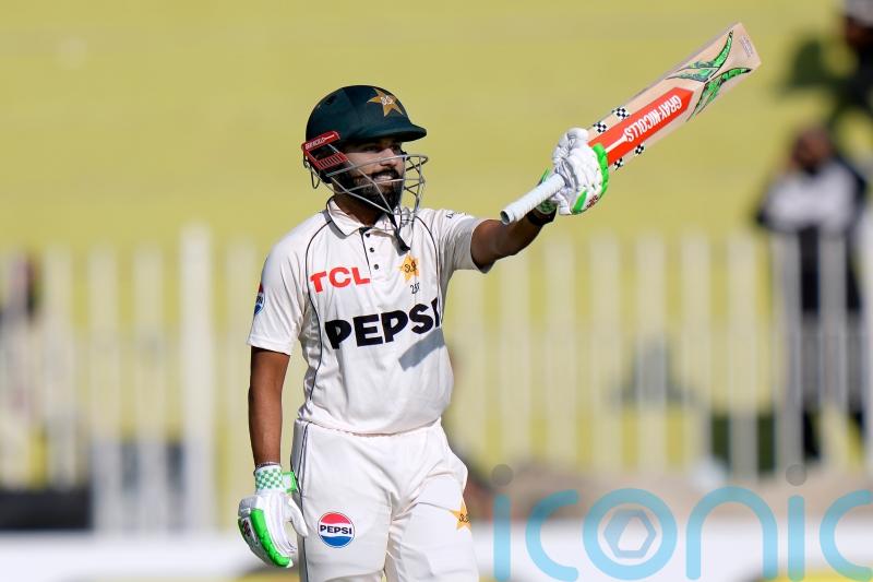 England’s progress halted by Saud Shakeel century