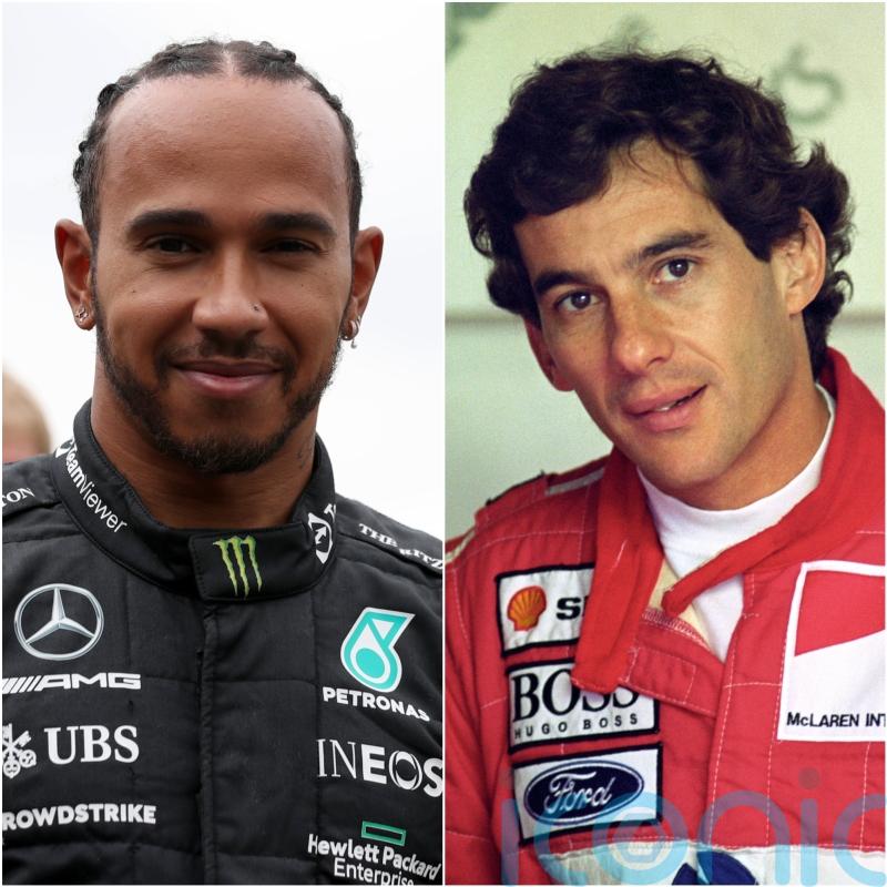 Lewis Hamilton ‘jumped at the opportunity’ to drive Ayrton Senna’s McLaren