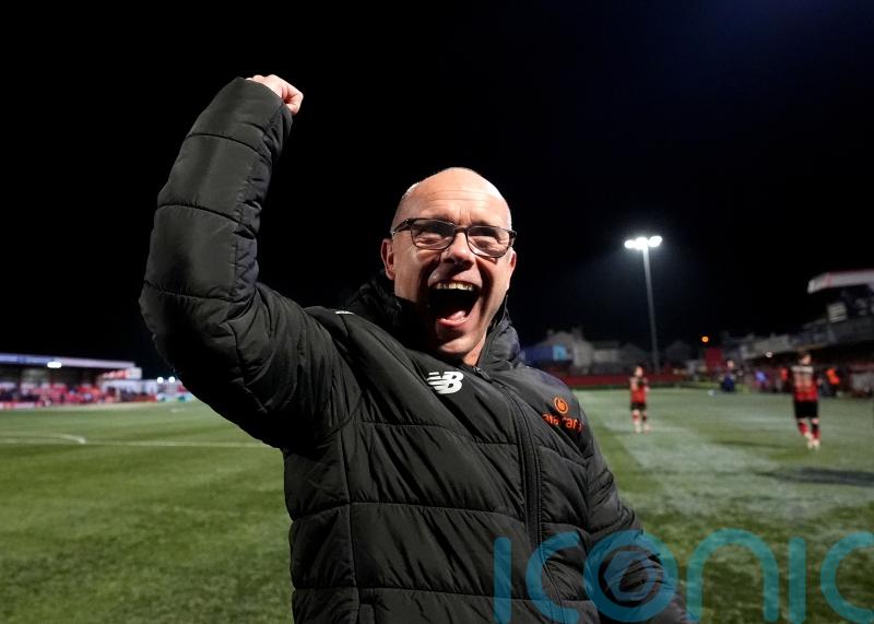 Andy Peaks hails ‘brilliant’ Tamworth after Huddersfield upset