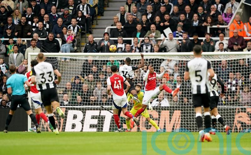 Alexander Isak’s header gives Newcastle victory to dent Arsenal’s title hopes