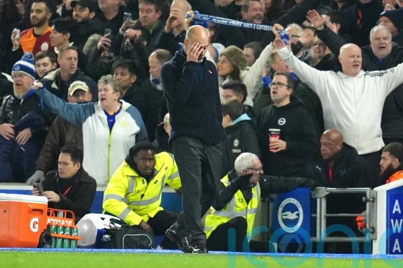 Pep Guardiola says Man City cannot maintain high level but vows ‘we’ll be back’