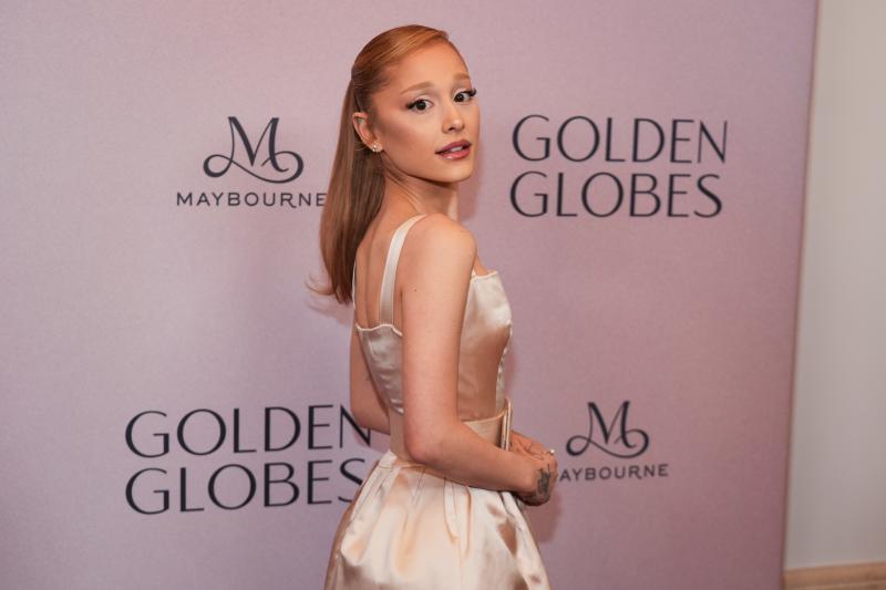 Ariana Grande channels Marilyn Monroe in vintage Dior at Golden Globes First-Time Nominee lunch