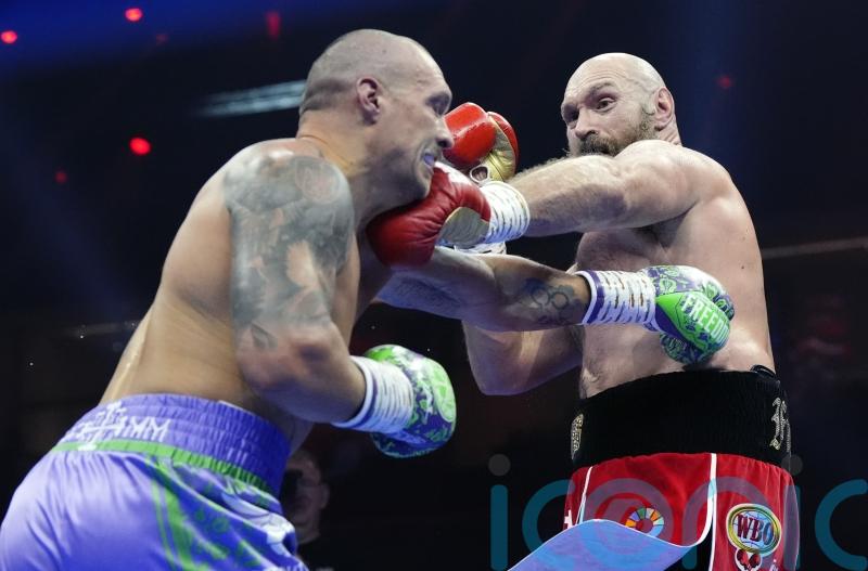 Anthony Joshua ‘only’ fight left for Tyson Fury, says promoter Eddie Hearn