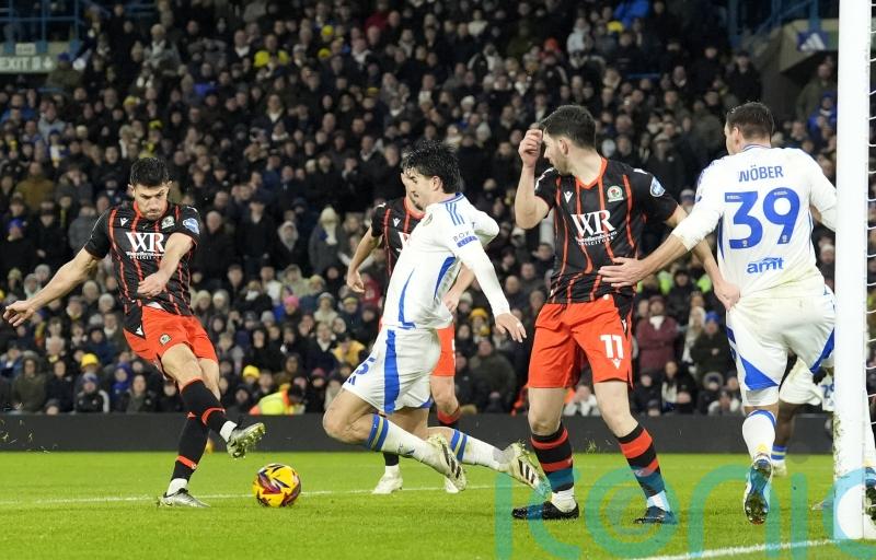 Leeds winning home run ended by Blackburn and Danny Batth