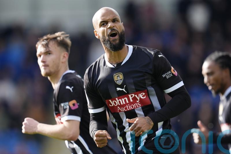 David McGoldrick’s double earns Notts County victory against Swindon