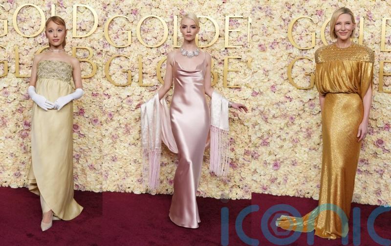 Ariana Grande, Anya Taylor-Joy and Cate Blanchett recycle gowns for the 2025 Golden Globes