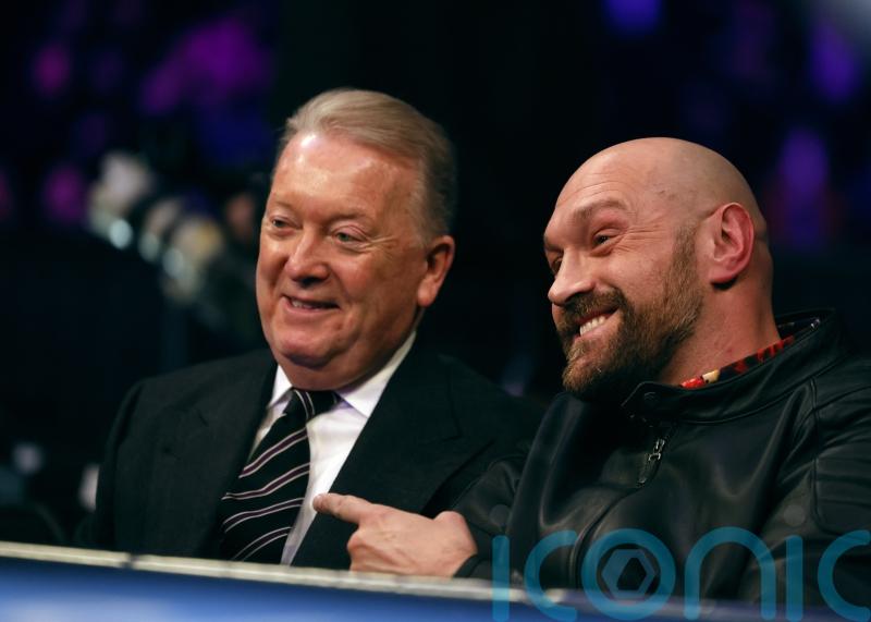 Frank Warren: ‘Very happy’ Tyson Fury in a good place and should stay retired