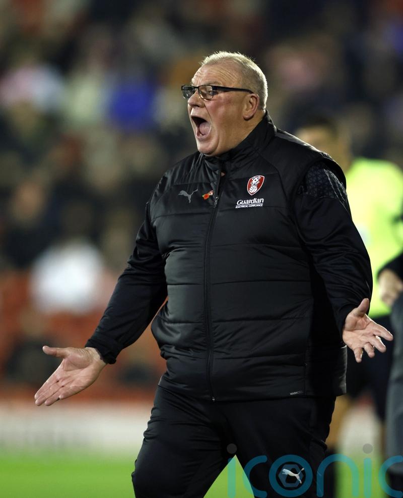 Referee’s ‘atrocious performance’ infuriates Rotherham boss Steve Evans