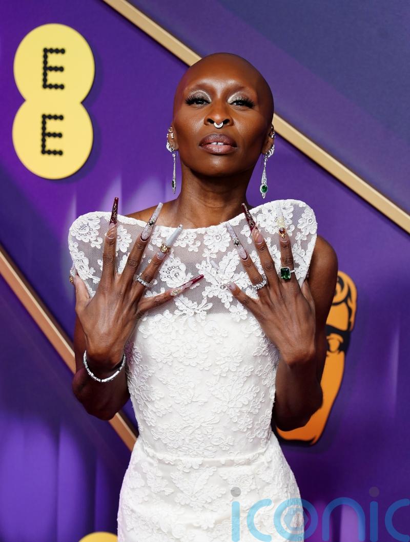 Cynthia Erivo’s nails steal the show at the Bafta awards