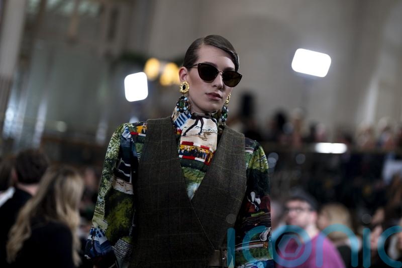 Paul Costelloe showcases Eighties countryside glamour with his equestrian London Fashion Week show 