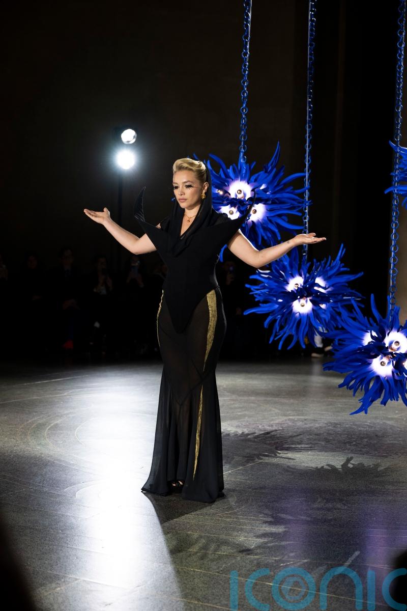 Florence Pugh opens Harris Reed show at London Fashion Week