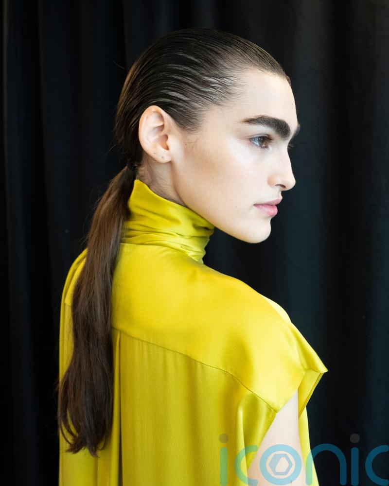 Roksanda’s wet look hair is trending at London Fashion Week