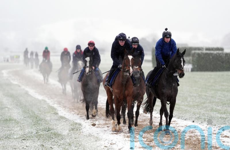 Concerns over racing after snow hits Cheltenham three days after 18 degree temperatures in the area