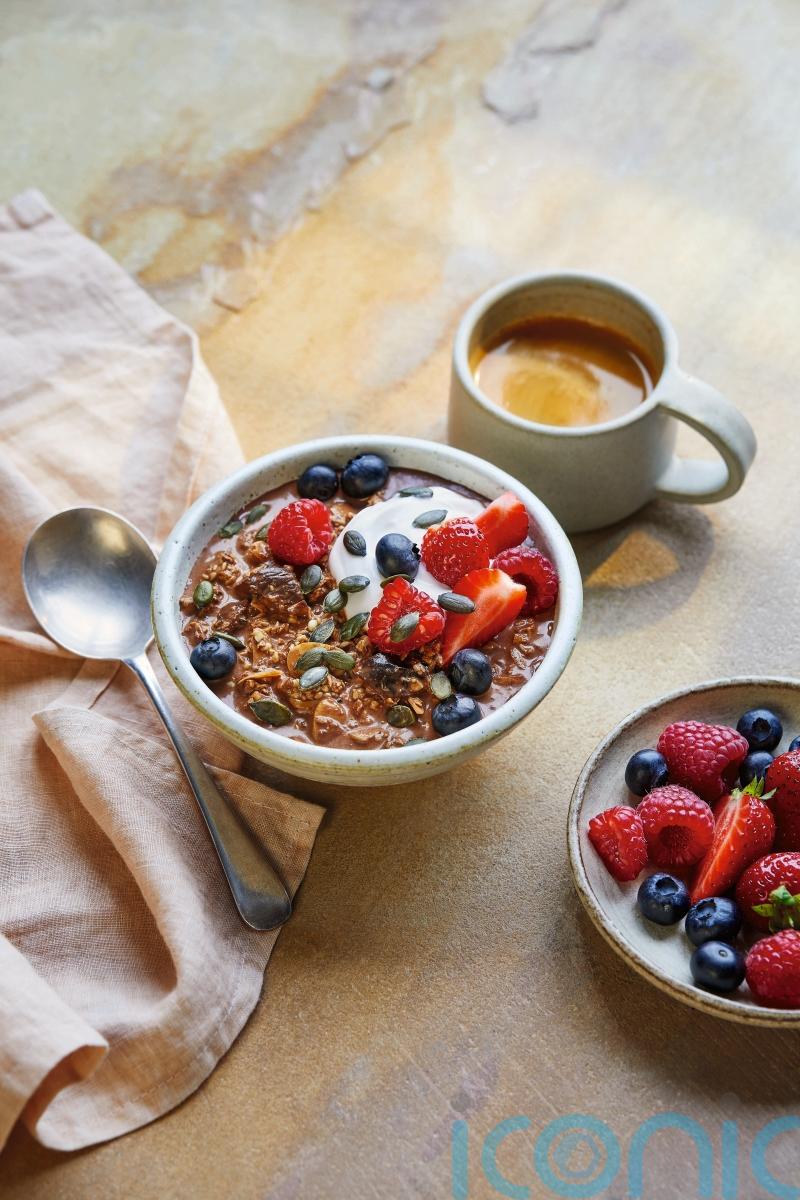 Dr Rupy Aujla’s overnight protein porridge with cinnamon, turmeric and cacao