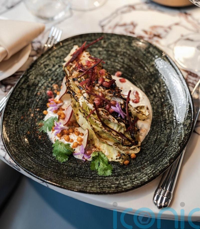 Rohit Ghai’s hispi cabbage with sesame-spiced yoghurt recipe