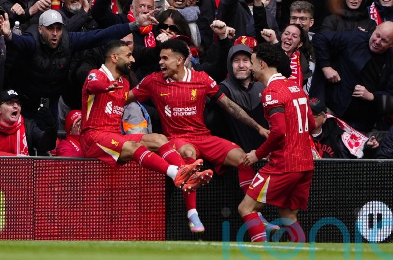 Mohamed Salah stars again as Liverpool move closer to Premier League title