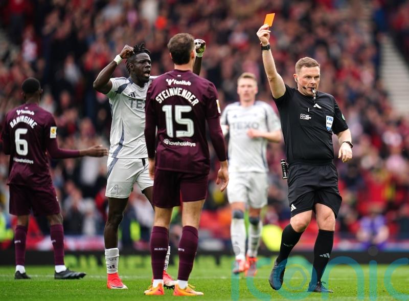 Hearts boss Neil Critchley fumes at lack of ‘respect’ from referee John Beaton
