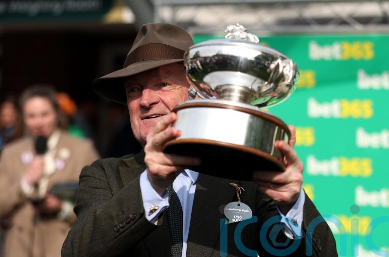 Willie Mullins takes second trainers’ title after Sandown showdown