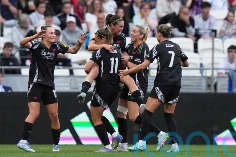 Arsenal into Women’s Champions League final with stunning second-leg win in Lyon