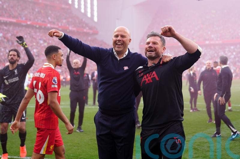 Arne Slot returns Jurgen Klopp compliment after winning title with Liverpool