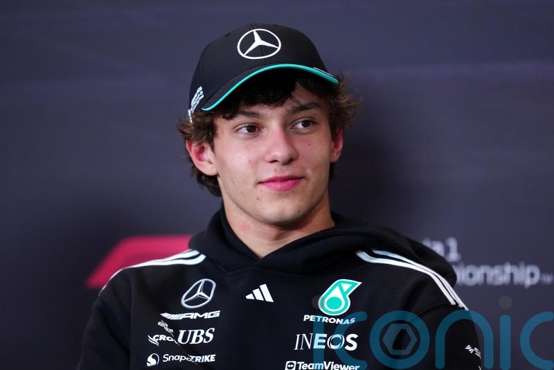 Mercedes driver Kimi Antonelli claims maiden pole position for Miami sprint race