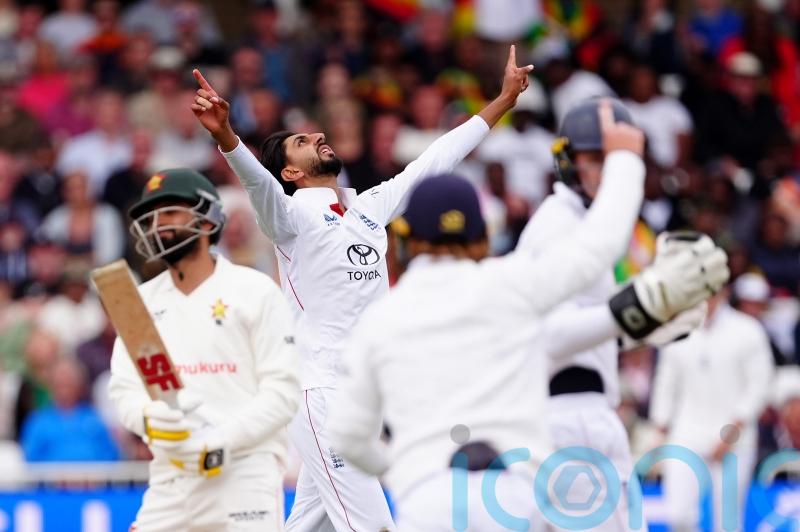 Shoaib Bashir claims career-best six for 81 as England wrap up Zimbabwe win
