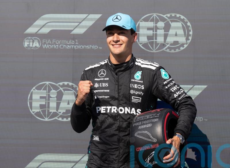 George Russell sees off Max Verstappen to take brilliant pole at Canadian GP