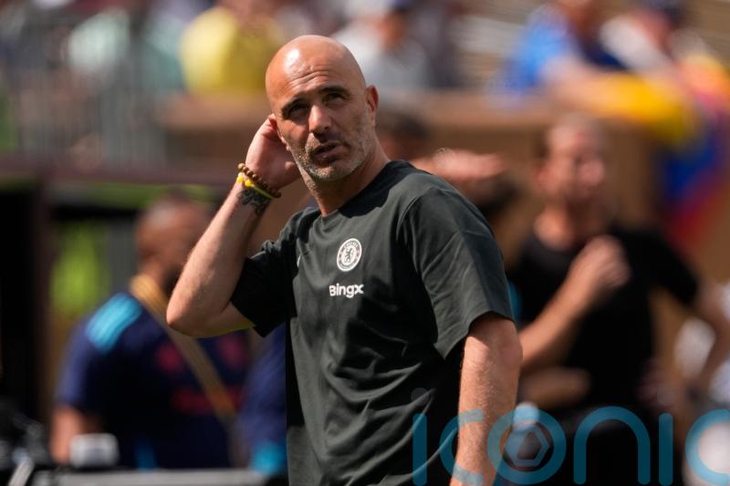 Chelsea boss Enzo Maresca refused to be drawn on Nicolas Jackson’s red card