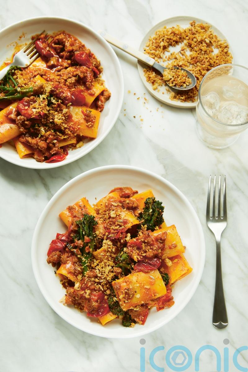 Gurdeep Loyal’s fennel sausage, gochujang and vodka paccheri recipe
