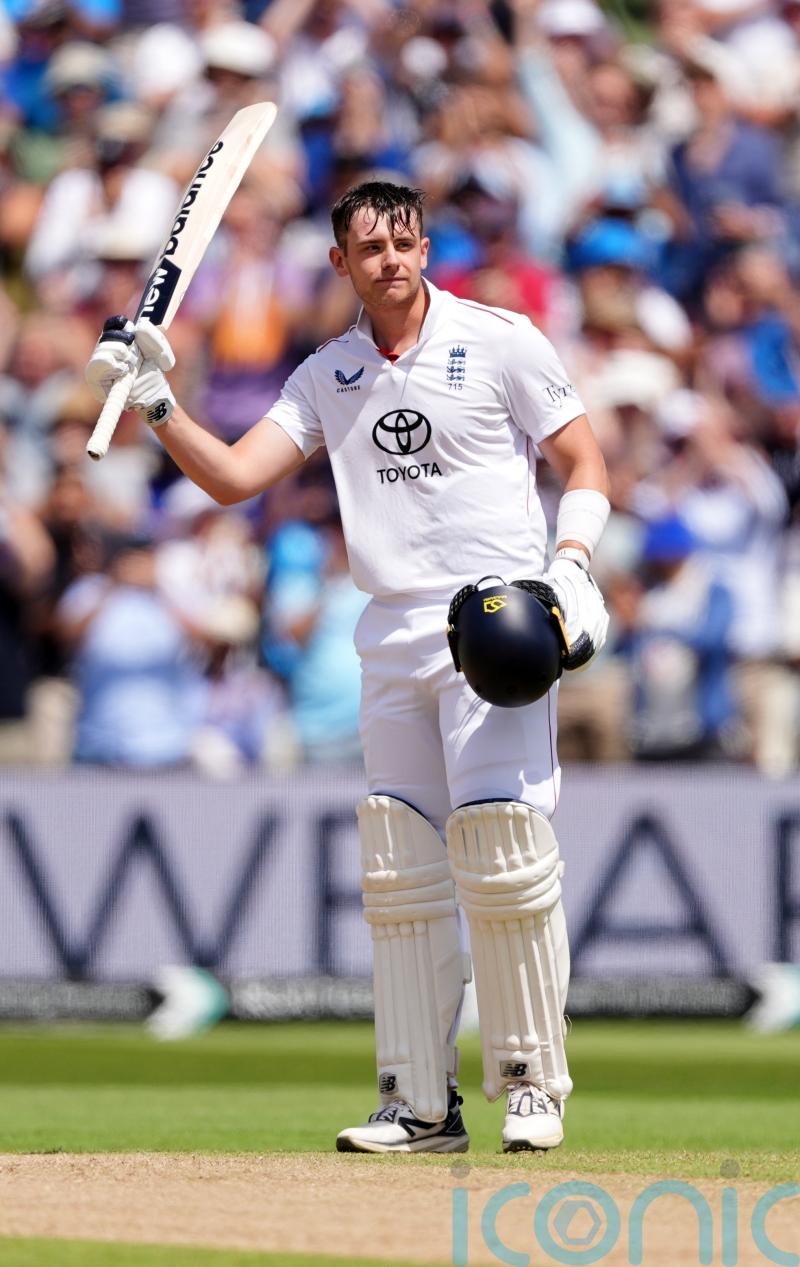 Blistering Jamie Smith century not enough to stop India taking control