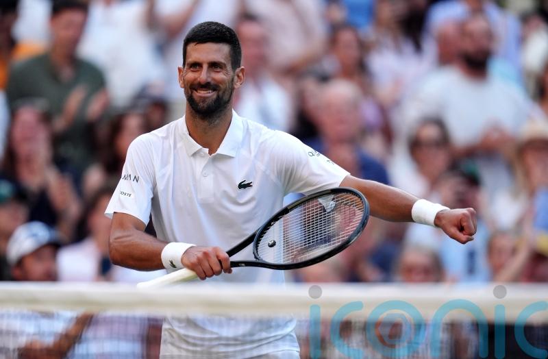 Novak Djokovic sets Wimbledon men’s semi-final record by beating Flavio Cobolli