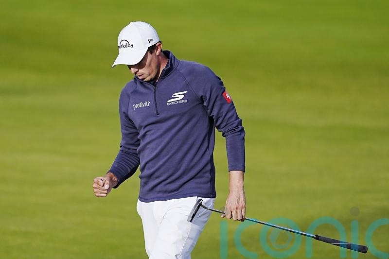 Matt Fitzpatrick one shot behind Open leader Scottie Scheffler at halfway stage