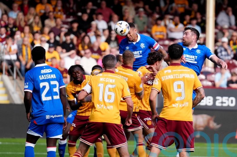 Rangers held to draw at Motherwell after late Emmanuel Longelo leveller