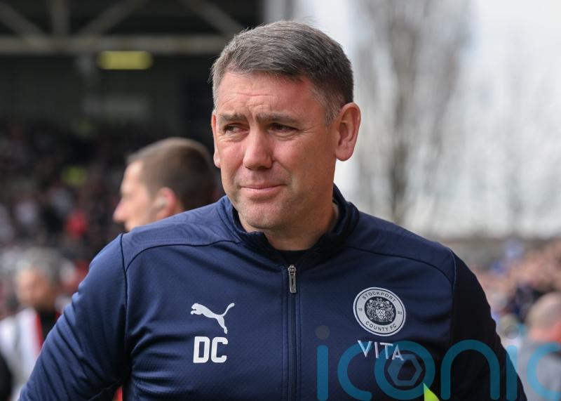 Dave Challinor hails 10-man Stockport’s determination after comeback win
