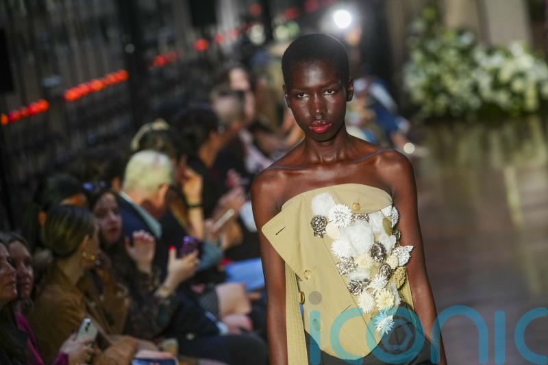 Princess of Wales-approved designer turns scraps into sustainable showstoppers