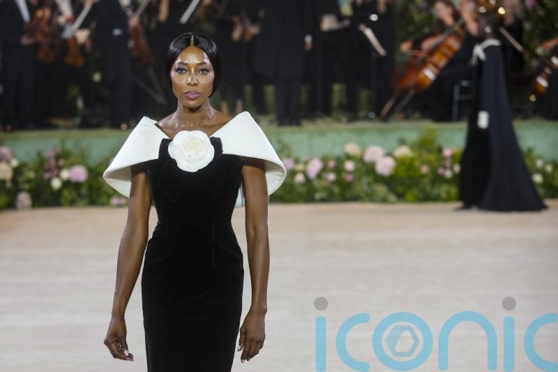 Naomi Campbell opens Richard Quinn show at London Fashion Week